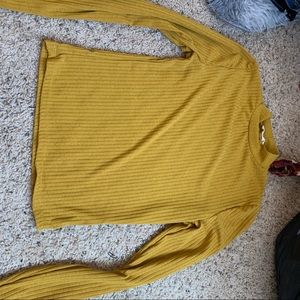 Yellow Turtleneck Long sleeved